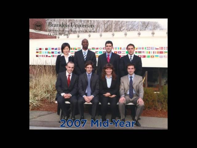 Brandeis IBS Class Photo Time Lapse