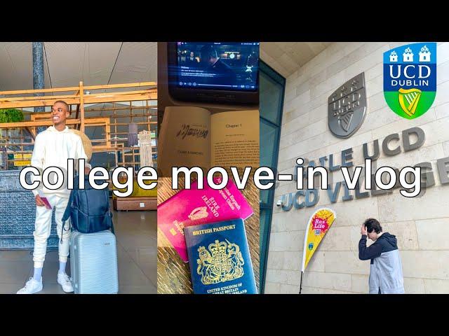 ireland move in vlog ️ | ucd