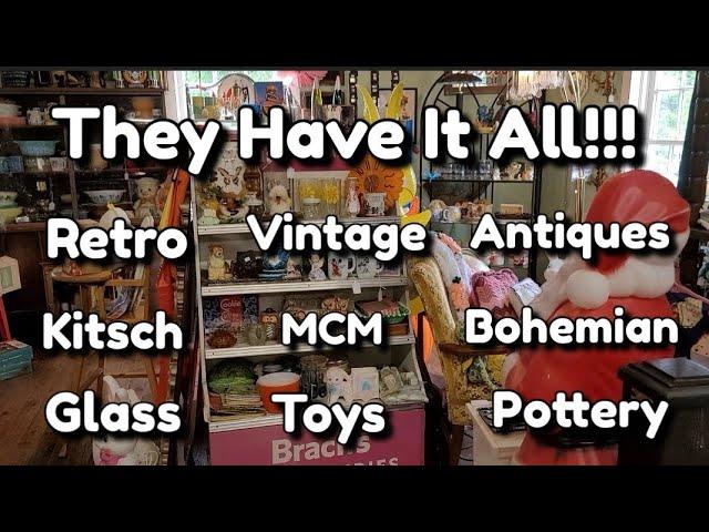 Vintage Antiques Retro - They Have EVERYTHING - Epic Shop With Me - Retro Toys Antique Vintage Decor