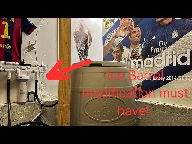 Ice Barrel 90 day review and DIY modification to make it the best Ice Bath on the market.