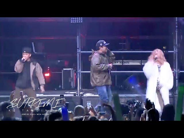 KZ Tandingan performs 'Bagsakan' with Shanti Dope and Gloc 9 | Supreme Concert