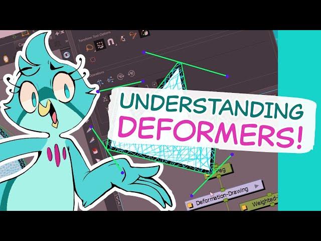 DEFORMERS - How to see your deformer Mesh (Harmony)