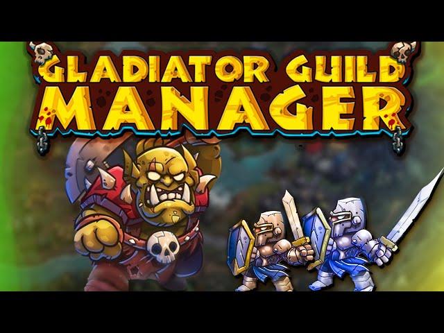 Симулятор Бойцовского клуба Gladiator Guild Manager. Ранний доступ Gladiator Guild Manager