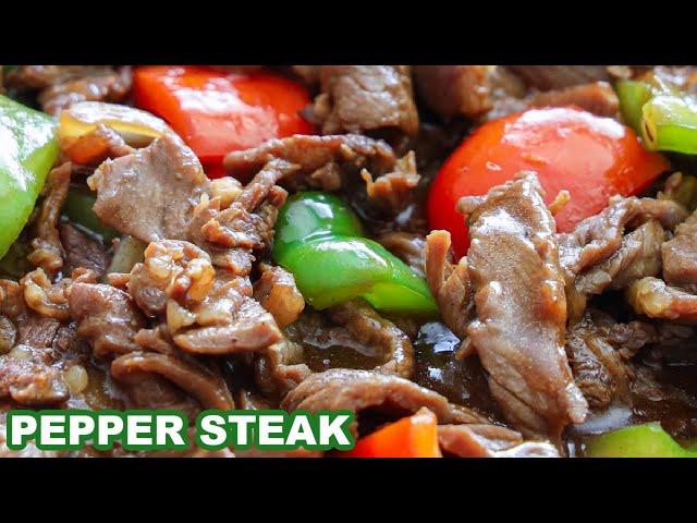 How To Make The BEST Pepper Steak Recipe