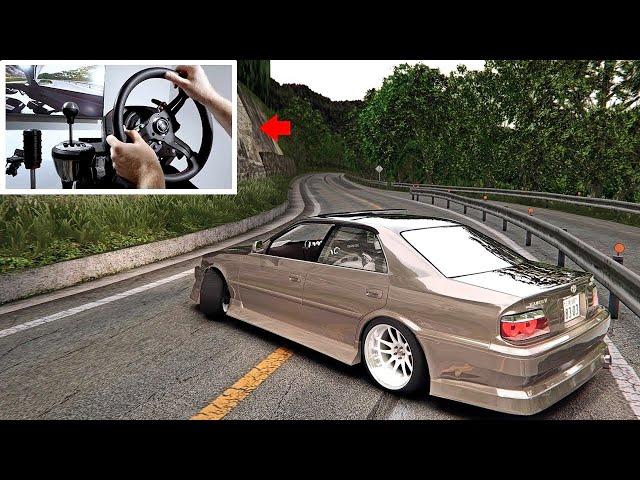 FULL SEND at Mt. Akina (4k) - Assetto Corsa PC Gameplay w/Steering Wheel
