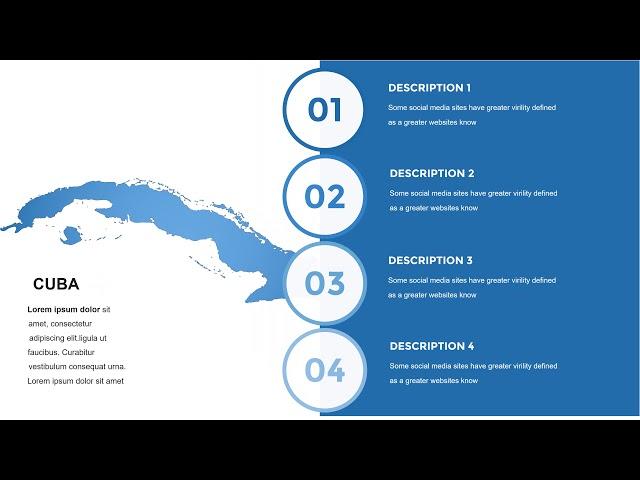 Cuba Maps - PowerPoint Maps - ImagineLayout