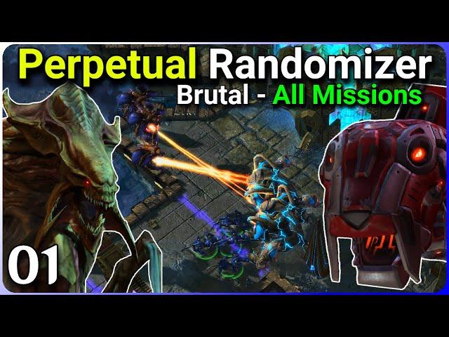 The Greatest Composition Ever! - The Perpetual Randomizer Brutal All Missions Speedrun 01