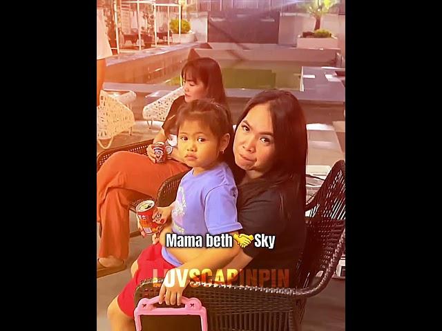 Sky and mama beth connection🫶 #capinpinfamily #sergeybin #capinpinbrothers #love #viral