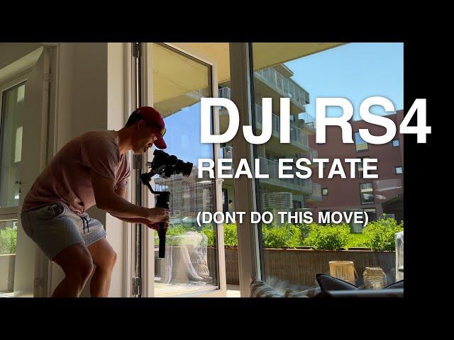 DJI RS4 GIMBAL - Best Tips To Shooting Real Estate