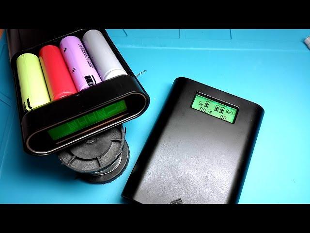 Power Bank - зарядное. Soshine E3S VS TOMO V8-4. (посмотри комментарии)