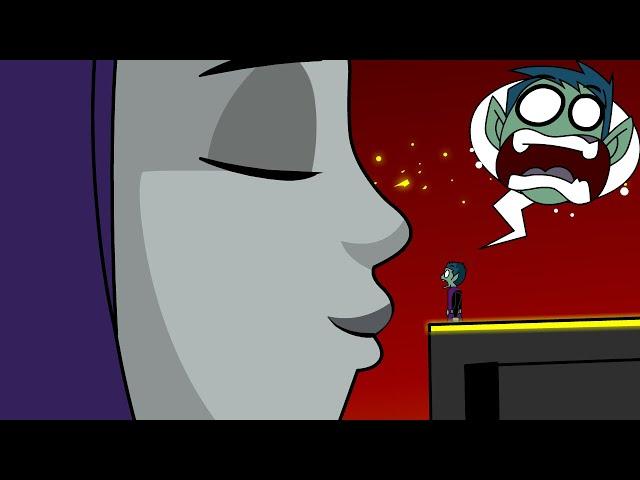 Raven Gives Beast Boy a Big Kiss and More!