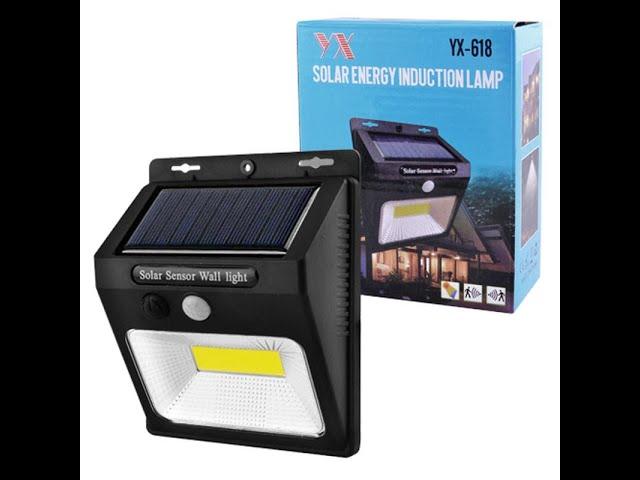 Solar Light Outdoor Solar Lamp PIR Motion Sensor Wall Light Waterproof Solar Powered wall lamp.