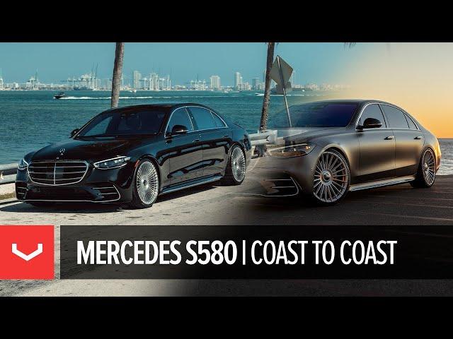 Coast to Coast: Mercedes S580's | Vossen Forged