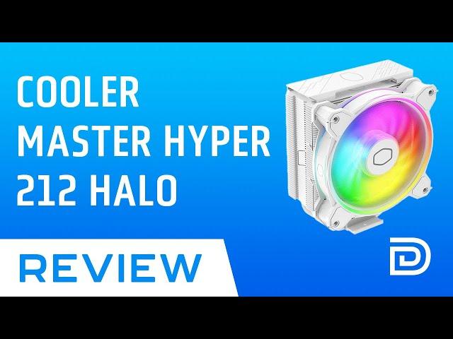 Cooler Master Hyper 212 Halo White CPU Air Cooler: Unboxing and Review