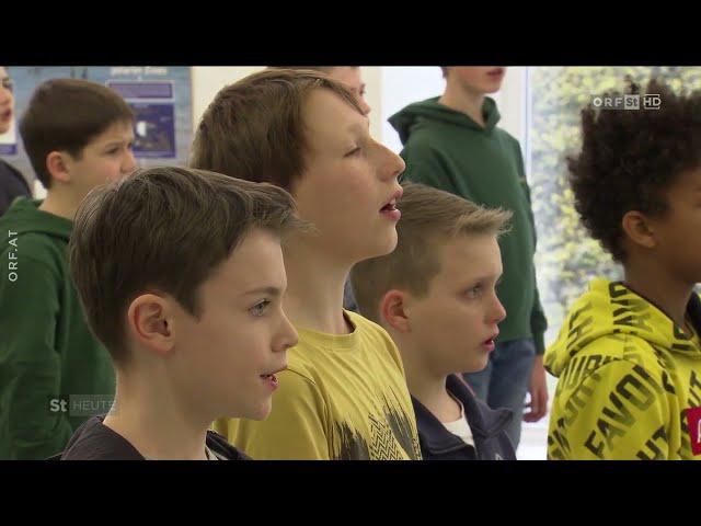 Grazer Kapellknaben proben wieder | Graz Boys Choir rehearse again