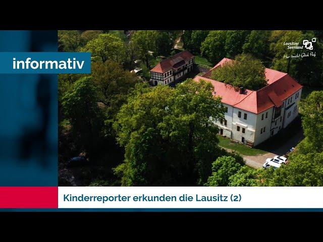 Kinderreporter erkunden die Lausitz (2) - Heute: Schloss und Festung Senftenberg