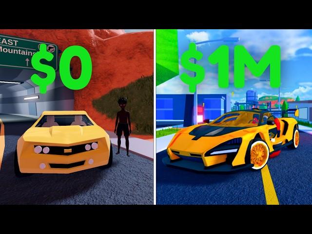 I Had 24 Hours To Grind $1,000,000 in Roblox Jailbreak!