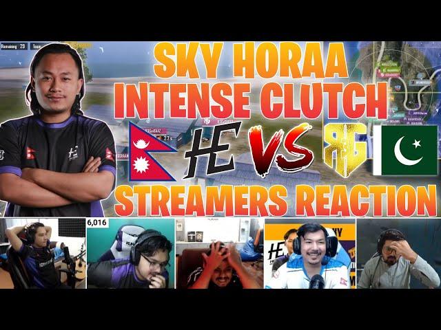 SKY HORAA CLUTCH SHOCKED EVERYONE  FT. CR7 HORAA, 4K GAMING NEPAL, MR HYOZU, RASHMAY & TEENWOLF ️