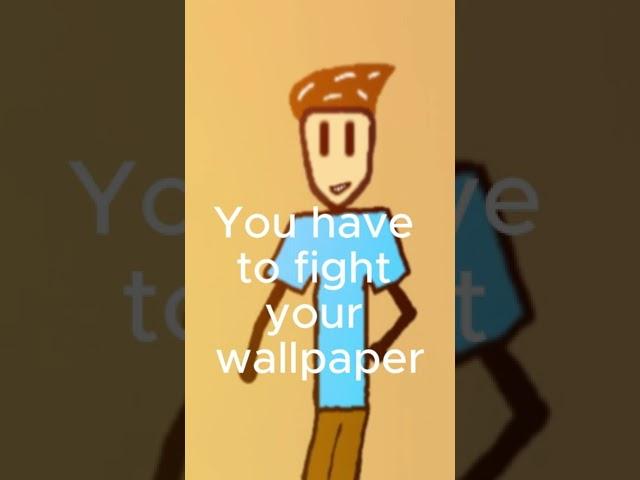wallpaper fight.mp4 | Funny Animation | #shorts