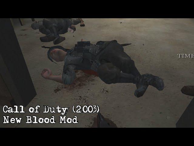 Blood Mod for Call of Duty (2003)