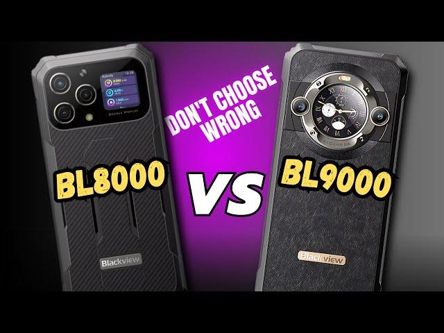 Blackview BL8000 vs Blackview BL9000  | Full comparison & price