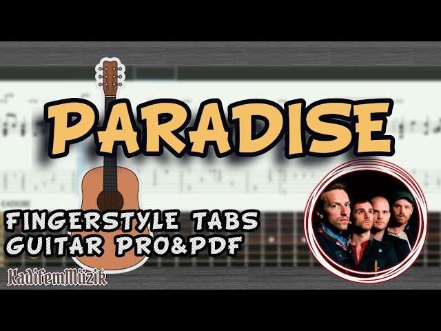 Coldplay-Paradise Easy Fingerstyle Guitar Tutorial Tabs