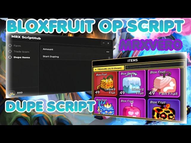 DUPE SCRIPT  [XMAS] Blox Fruits |OP SCRIPT| FREE FRUITS | BF OP SCRIPT