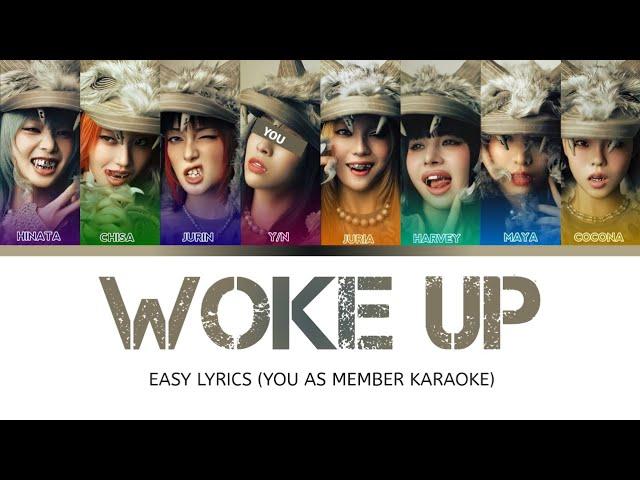 [KARAOKE] XG - WOKE UP (YOU AS MEMBER KARAOKE)