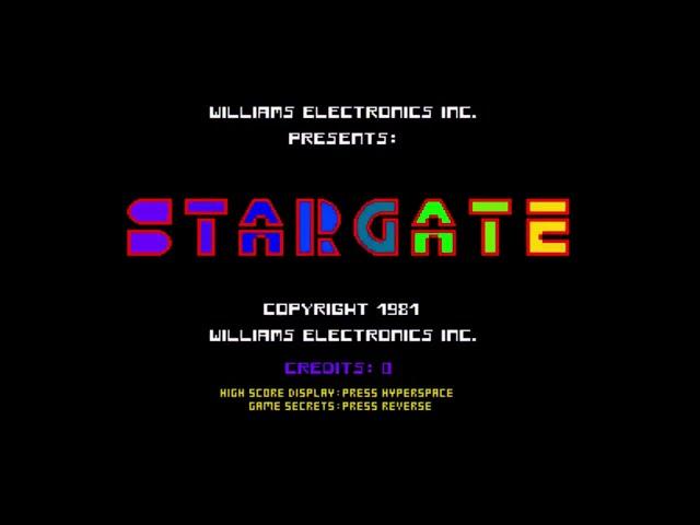 Arcade Stargate - 3 million pts