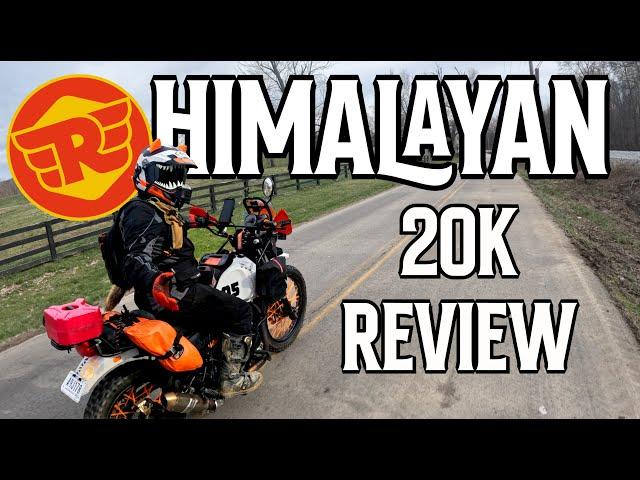 Royal Enfield Himalayan 20k Review (Best Bike I've Ever Owned)