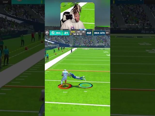 Was this luck? #madden #gaming #nfl #football #trending #viral #tdbarrett #collegefootball