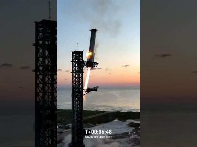 Ракетоноситель SPACEX УСПЕШНО вернулся на ЗЕМЛЮ #spacex #ракетоноситель #космос #starshipflight5