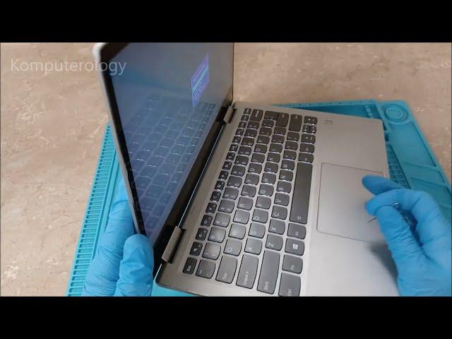 How to turn on Lenovo Yoga laptop with broken power button/push button. Full HD