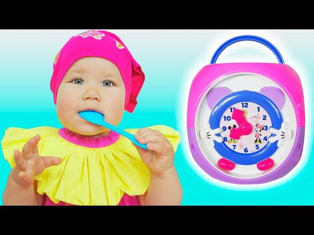 Eating Routine Song - Kids Songs and Nursery Rhymes | Vasilisa