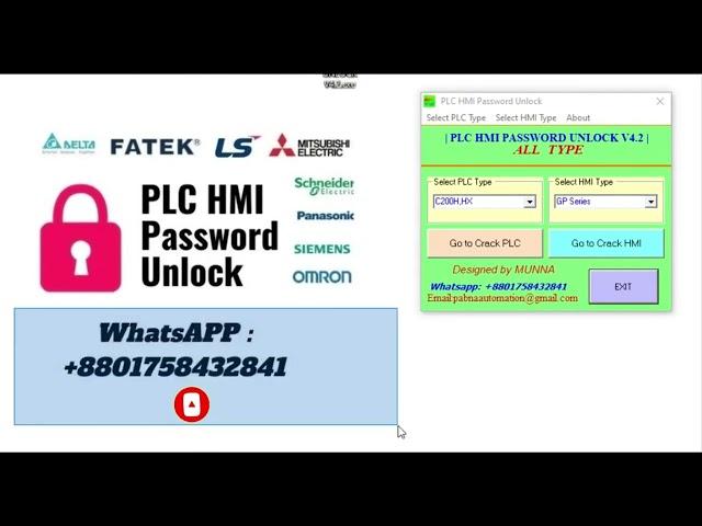 How to unlock fatek plc project password fatek plc fbs fbe series