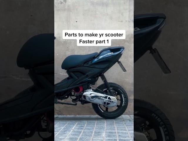 Make your scooter faster part 1  (aerox)