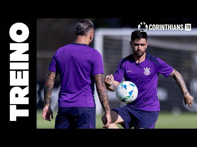 Treino: Quartas de final à vista! Timão treina forte para o Paulistão!