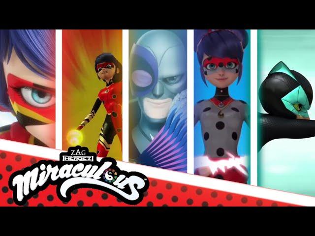 Todas Las Fusiones - [Español Castellano] HD | MIRACULOUS LADYBUG | SEASON 03 AND 04 |