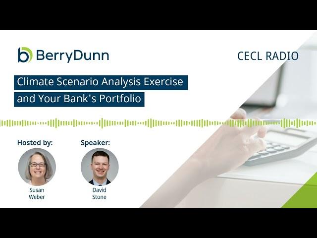 Climate Scenario Analysis Exercise and Your Bank's Portfolio