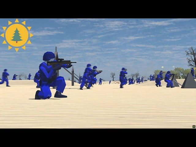 Ravenfield - 1,000 Bots Battle | Massive NPC Warfare & A.I Battle | Utah Beach