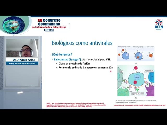 CCEI 2021 - ¿Qué hay de nuevo en antifúngicos y antivirales? Dr. Andrés Arias - Colombia