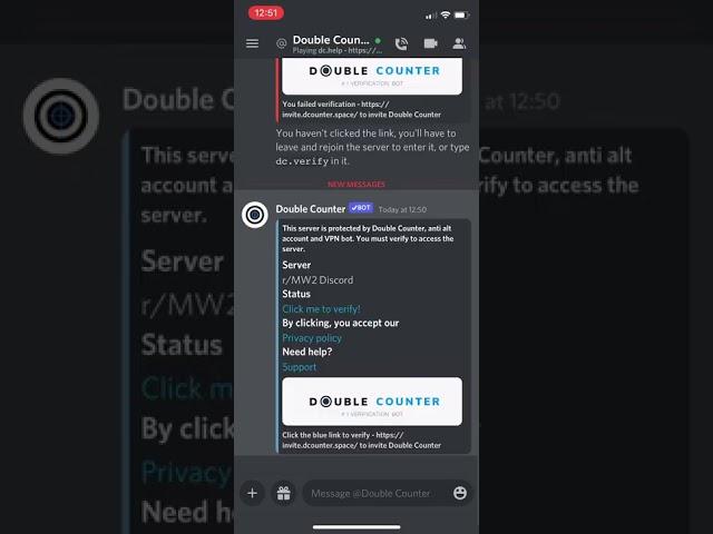 How To Verify Using Double Counter On Discord