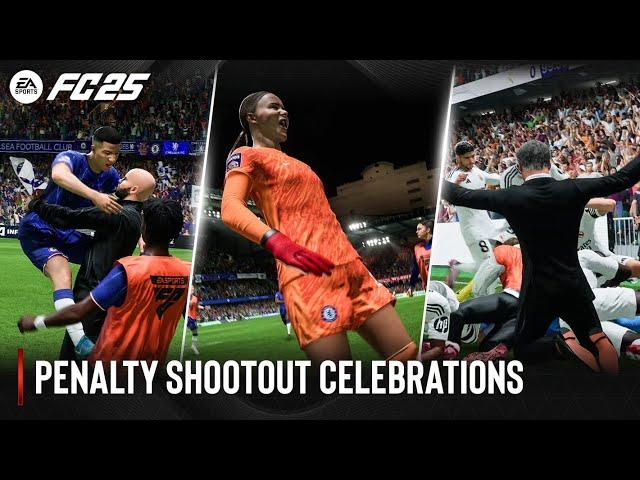 EA Sports FC 25 | Penalty Shootout Celebrations