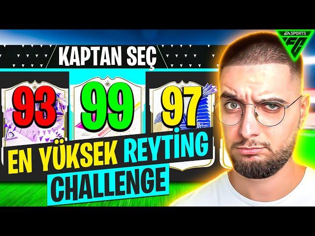 Draft'ta EN YÜKSEK REYTİNG Challenge! ARTIK OLSUN! | EA FC 24 DRAFT