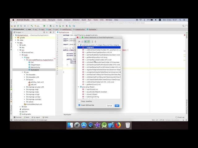 Develop Gallery from Storage in Android Studio