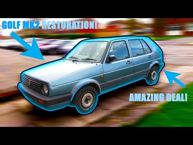 *BUYING AND TRYING TO RESTORE A 90S MK2 GOLF GL!*