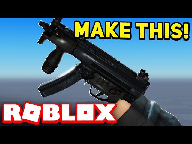 How to make a GUN VIEWMODEL in ROBLOX!