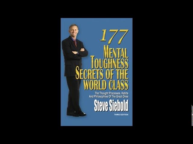 Steve Siebold Interview - 177 Mental Toughness Secrets of The World Class