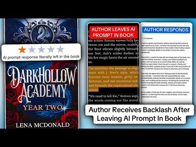 Author Called Out After Leaving AI Prompts In Book