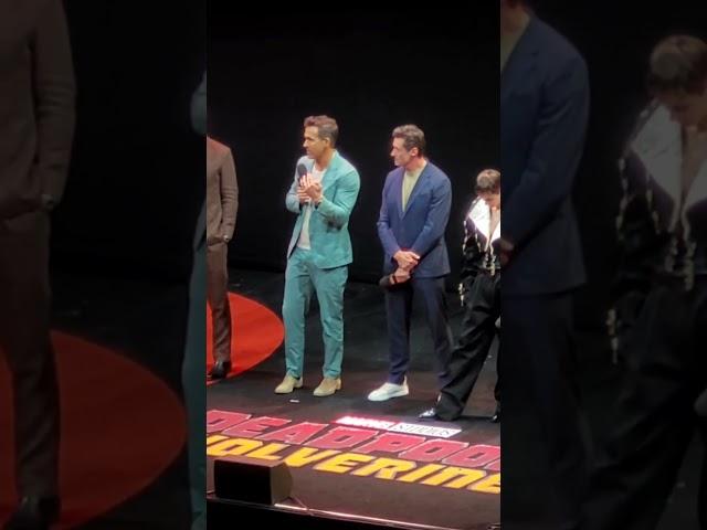 Ryan Reynolds and Hugh Jackman have come out for a special preview of Deadpool & Wolverine